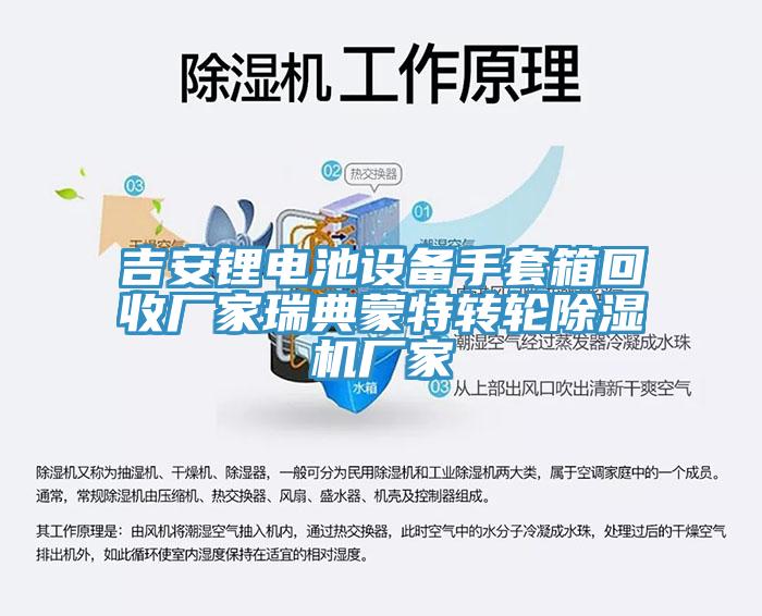 吉安锂电池设备手套箱回收厂家瑞典蒙特转轮蕾丝视频污污污厂家