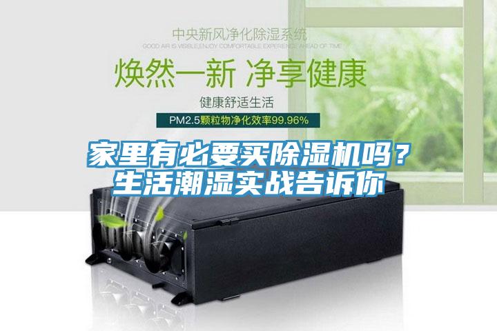 家里有必要买蕾丝视频污污污吗？生活潮湿实战告诉你