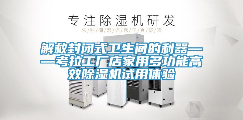 解救封闭式卫生间的利器——考拉工厂店家用多功能高效蕾丝视频污污污试用体验